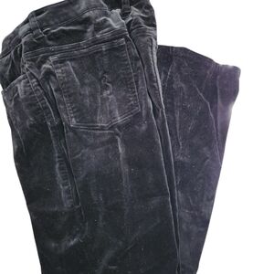 JONES NEW YORK Velvet Black Pants LIKE NEW SIZE 12